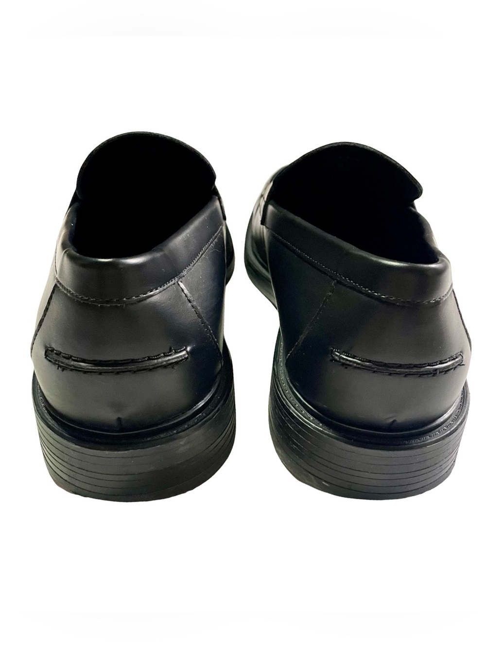 Zara Classic Black Men’s Tassel Loafers Size EU 44/US 10.5 - Picture 7 of 8